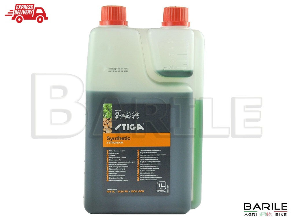 STIGA ACEITE PARA TRANSMISIONES HIDROSTATICAS CORTACESPEDES 5Lt SAE 5W