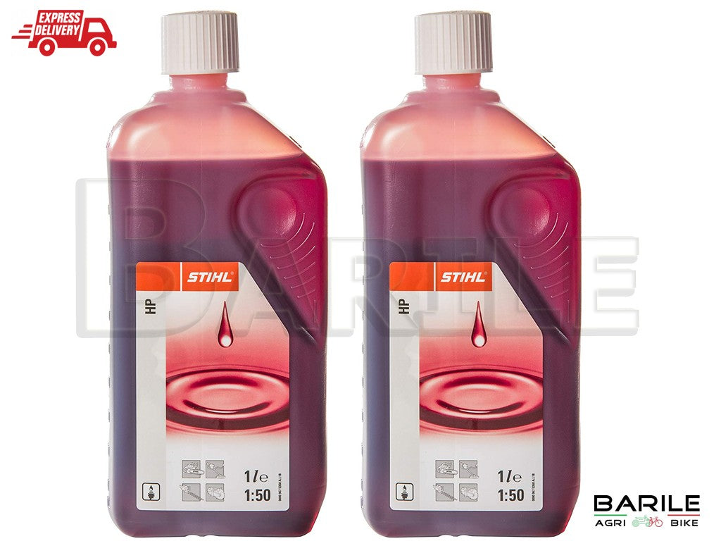 2 LITRI Olio STIHL HP Miscela Motore 2 Tempi Sintetico Motosega Decespugliatore
