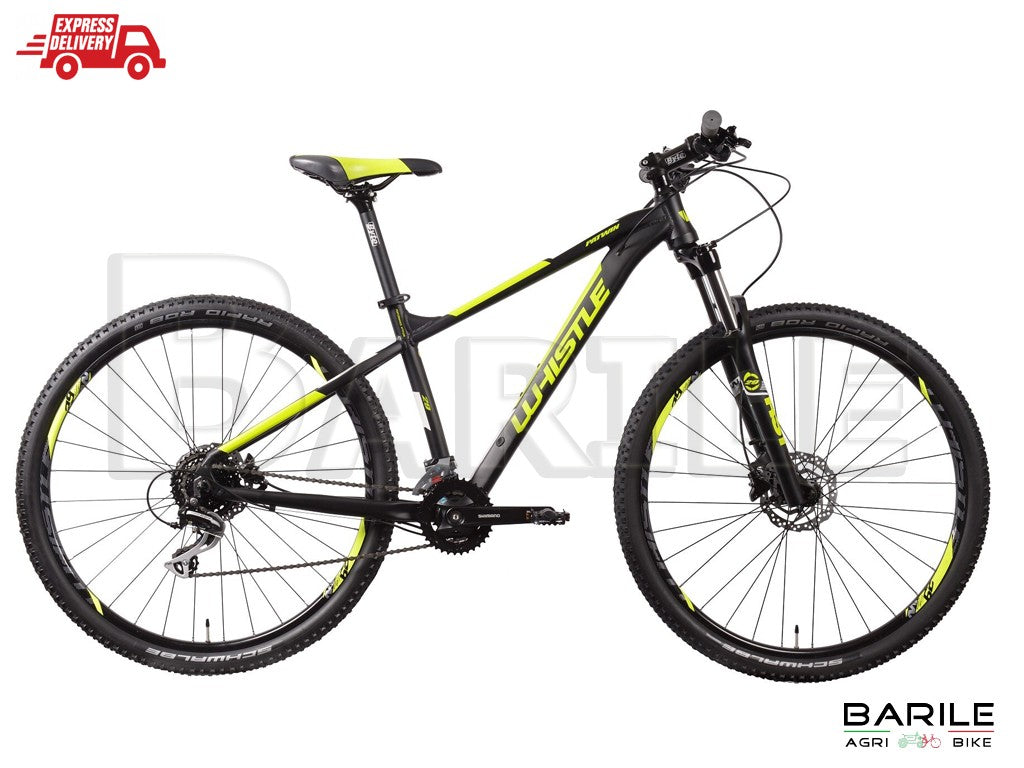 29" Bici WHISTLE PATWIN 2163 MTB Disco Idraulico - 16 V - Ammortizzata TG.M