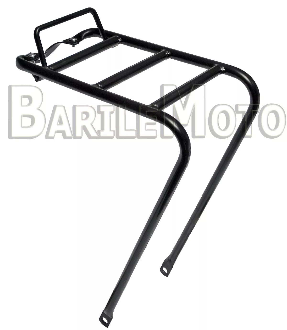 Portapacchi / Portacestino Anteriore Bici 26" - 28" R - Epoca - Bacchetta Nero
