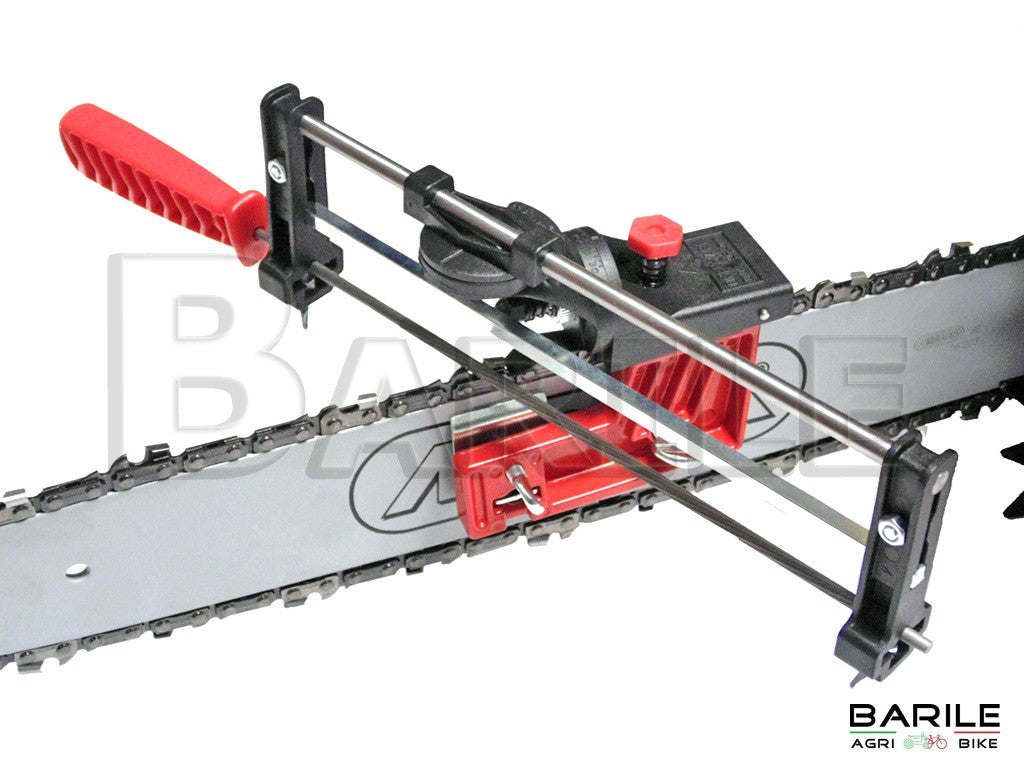 Affilatore Catena Motosega Manuale di Precisione + Lima Tonda