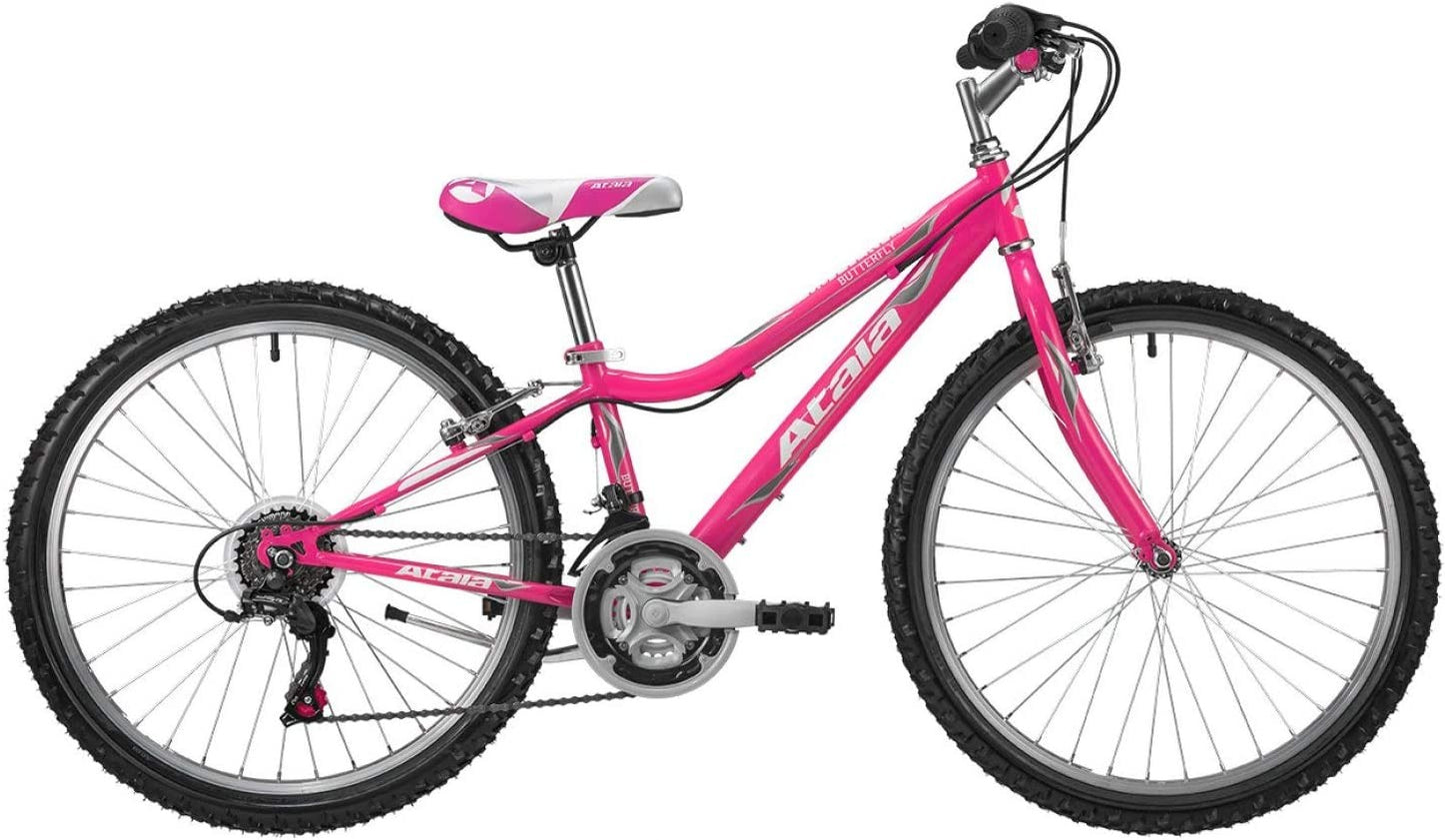 Bici ATALA BUTTERFLY 24 " Bimba - Ragazza Cambio 18V Fuxia