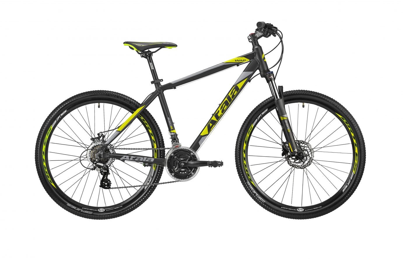 Bici ATALA WAP 27,5 " MTB Disco Idraulico 24V Ammortizzata Nero / Giallo TG. L