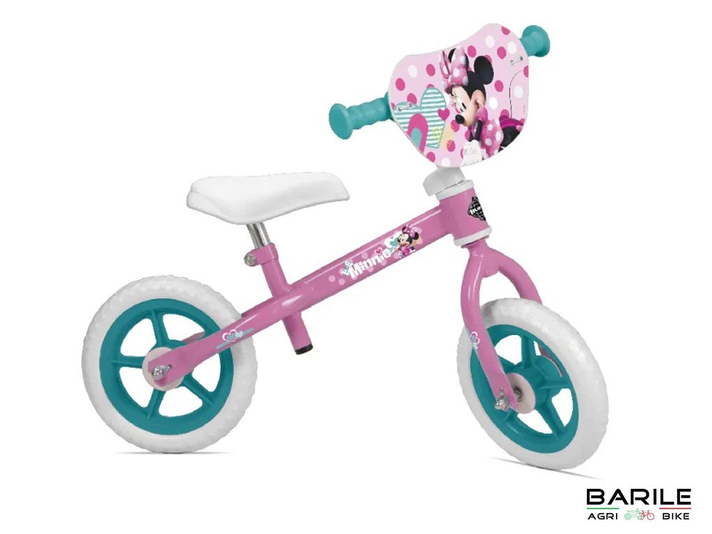 Bici MINNIE SENZA PEDALI Bambina - Pedagogica - Balance Bike