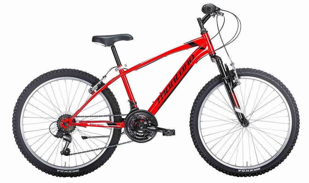 Bici MONTANA ESCAPE 24 " MTB Bimbo - Bambino Rosso Cambio 18V