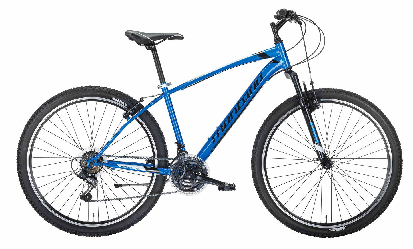 Bici MONTANA ESCAPE 27,5 " MTB Ragazzo Blu Cambio 21V - Ammortizzata