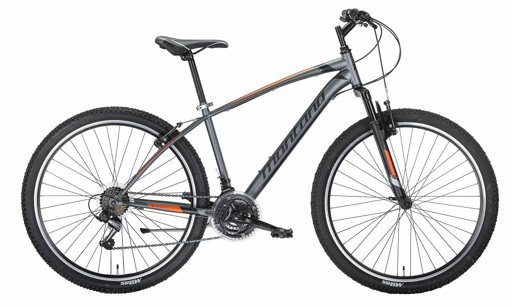 Bici MONTANA ESCAPE 27,5 " MTB Ragazzo Grigio Cambio 21V - Ammortizzata