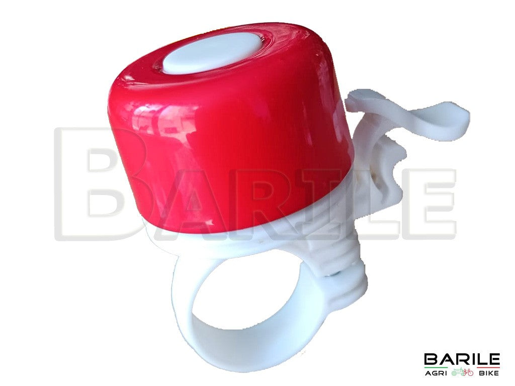 Campanello Rosso DIN DON Manubrio Bici MTB - City Bike - Bambino - Bambina