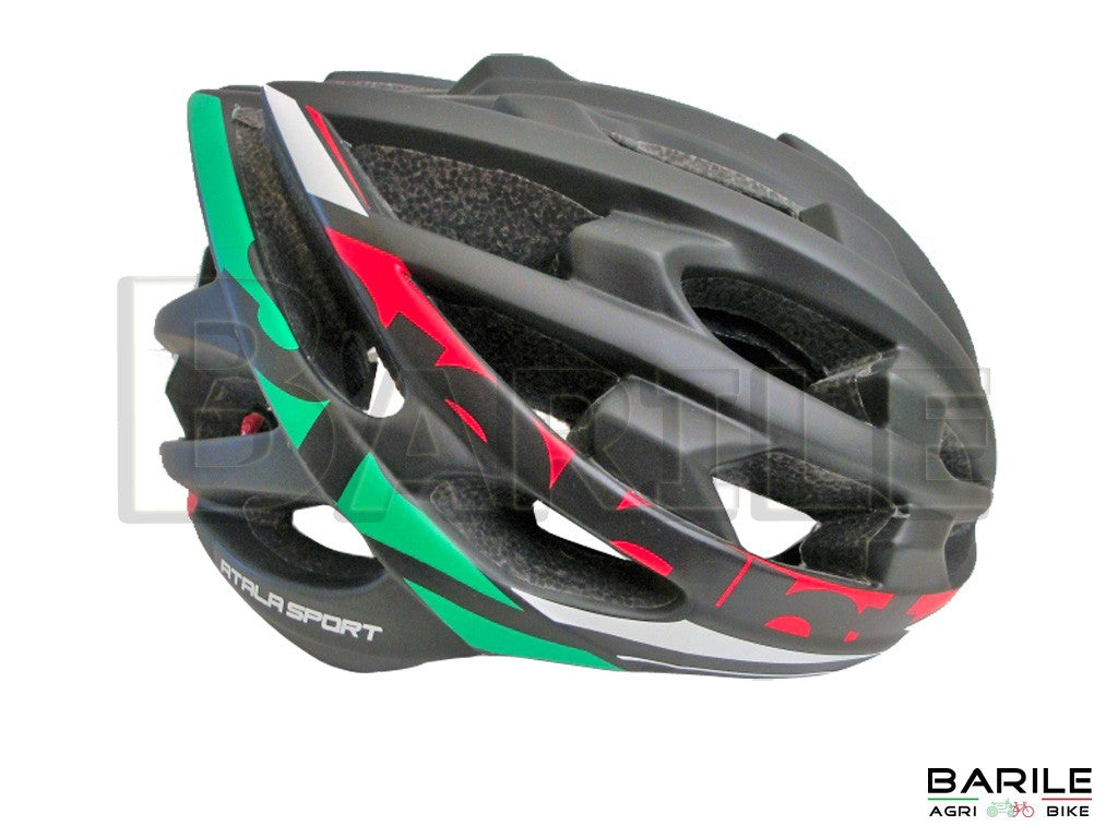 Casco Bici Adulto ATALA SPORT SPRINT Tricolore Italia Leggero Taglia L (58 - 61)