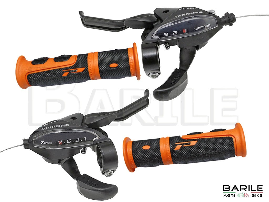 Leve del cambio con leve freno per bicicletta Shimano ST-EF41 3x7 V Leve del cambio con leve freno per bicicletta Shimano ST-EF41 3x7 V