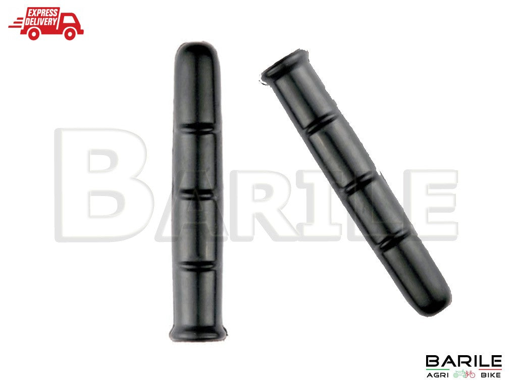 Coppia Manopole Leve Freno Bici Epoca - R - Bacchetta - Vintage Nero