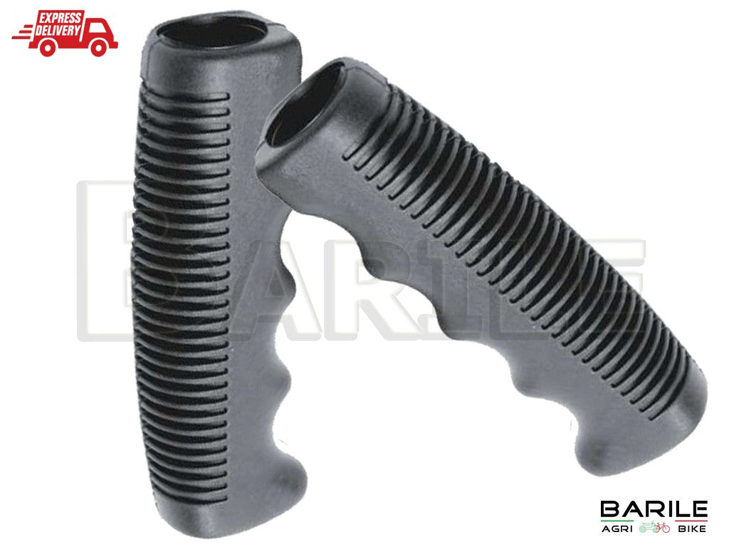 Coppia Manopole Manubrio Bici Graziella - Olanda - Sport - Epoca Nero