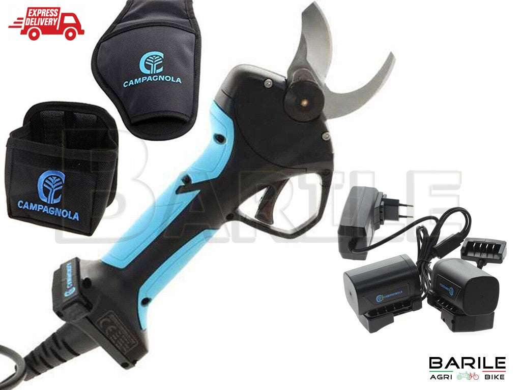 Forbice CAMPAGNOLA STARK M Senza Filo - 2 Batterie - Taglio 32 + Cavo + Fondina