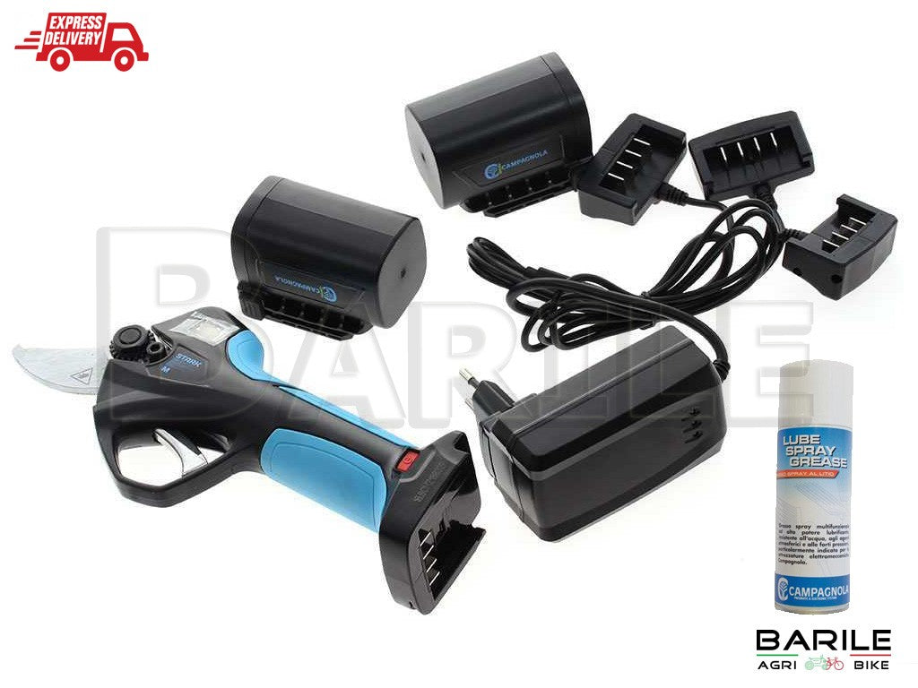 Forbice CAMPAGNOLA STARK M Senza Filo - 2 Batterie - Taglio 32 mm + Bomboletta