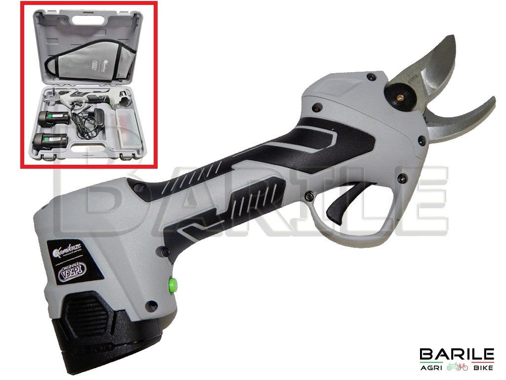 Forbice Elettrica a Batteria Senza Filo VOLPI KV310 - Taglio 30 mm Potatura