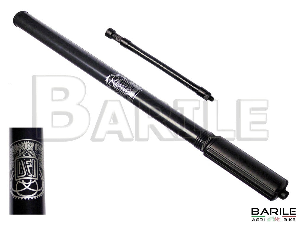 Gonfiatore / Pompa al Telaio 355 / 385 mm + Raccordo Flessibile Bici UMBERTO DEI