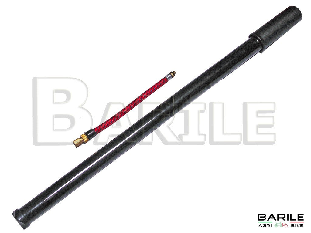 Gonfiatore / Pompa al Telaio 390 / 420 mm + Raccordo Flessibile Bici