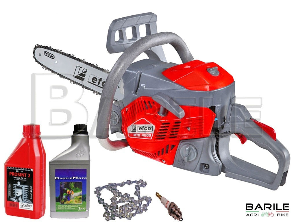 Motosega EFCO MTH 4000 - 38,9 cc - Barra 14" - 35 cm - 4,5 Kg + KIT ACCENSIONE