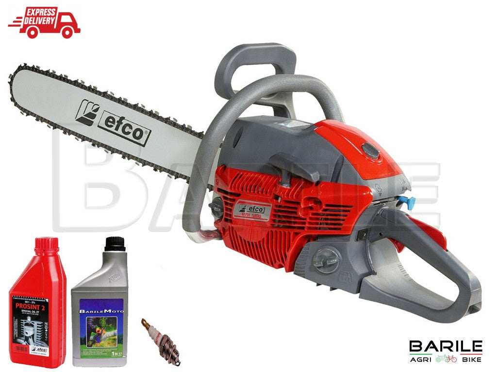 Motosega EFCO MTH 5100 - 50,9 cc - Barra 18" - 46 cm - 5,4 Kg