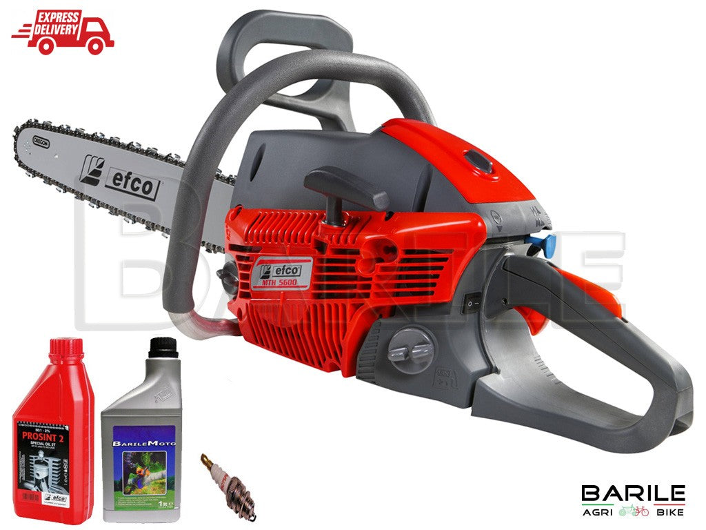 Motosega EFCO MTH 5600 - 54,5 cc - Barra 18" - 46 cm - 5,5 Kg
