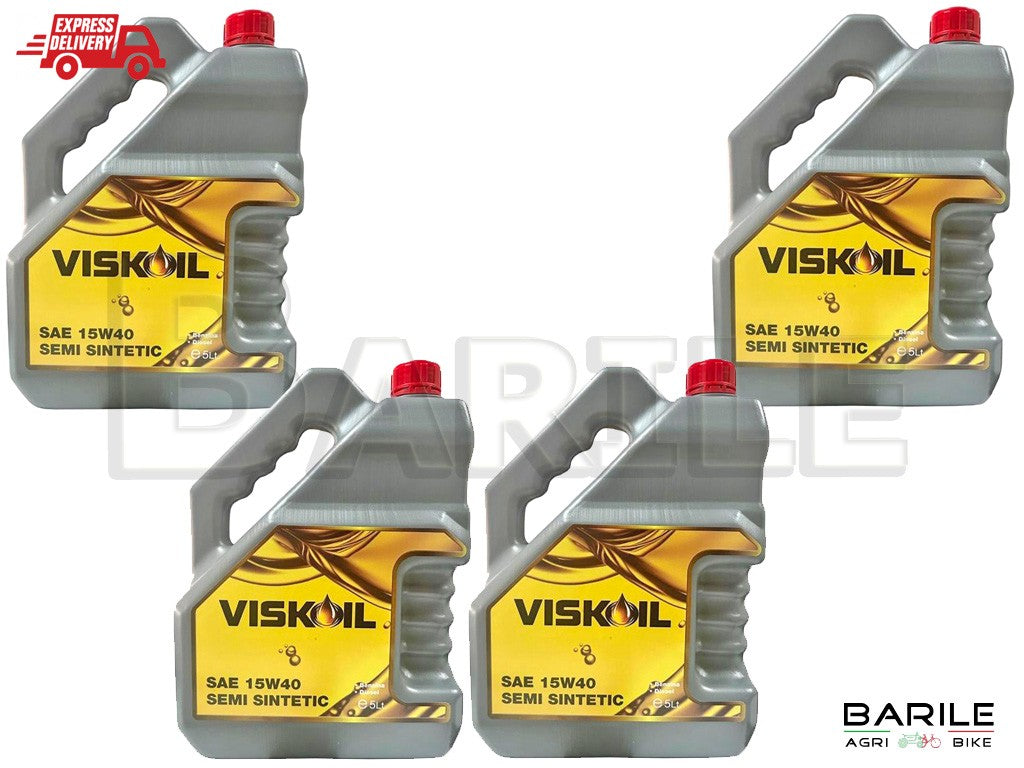 Olio Motore 15 W - 40 Semi Sintetico Multigrado Benzina / Diesel 20 Litri