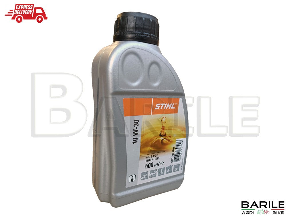 Olio Motore 4 Tempi Benzina STIHL SAE 10W - 30 Motozappa - Rasaerba - Trattorino