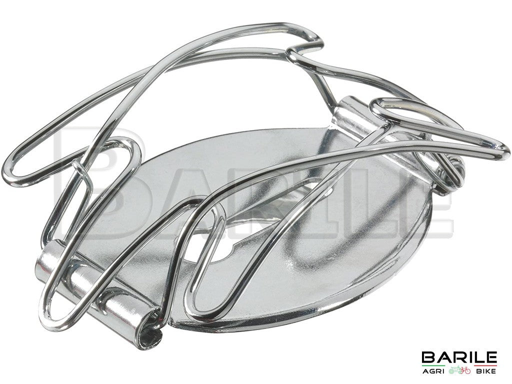 Portagiornale Manubrio in Acciaio Cromato Bici R / Bacchetta - Epoca