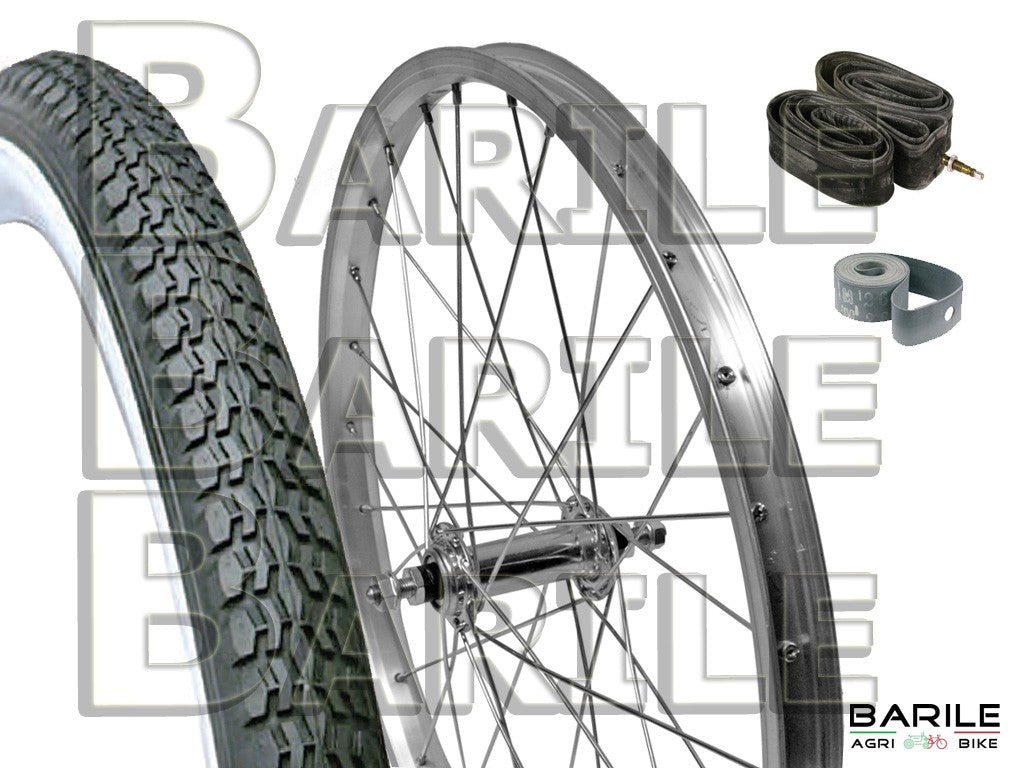 Ruota Cerchio Anteriore Copertone Camera D'aria 20 x Bici Graziella