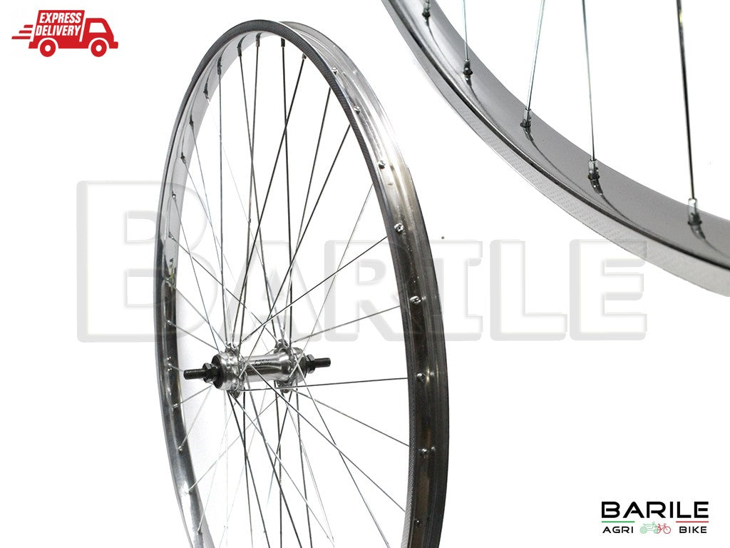 Ruota Cerchio Posteriore Bici Sport 28 x x ACCIAIO CROMATO