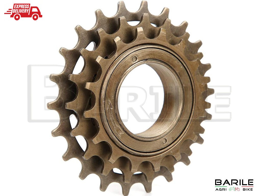 Ruota Libera / Pignone 3 Velocità Bici Sport - Epoca - Torino 16 - 19 - 22 Denti