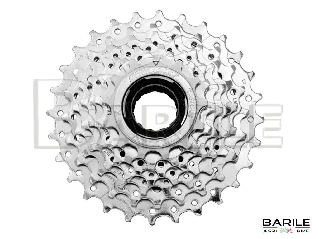 Ruota Libera / Pignone 7 Velocità Filetto Z 13 - 28 Cromato Bici Varie SUNRACE