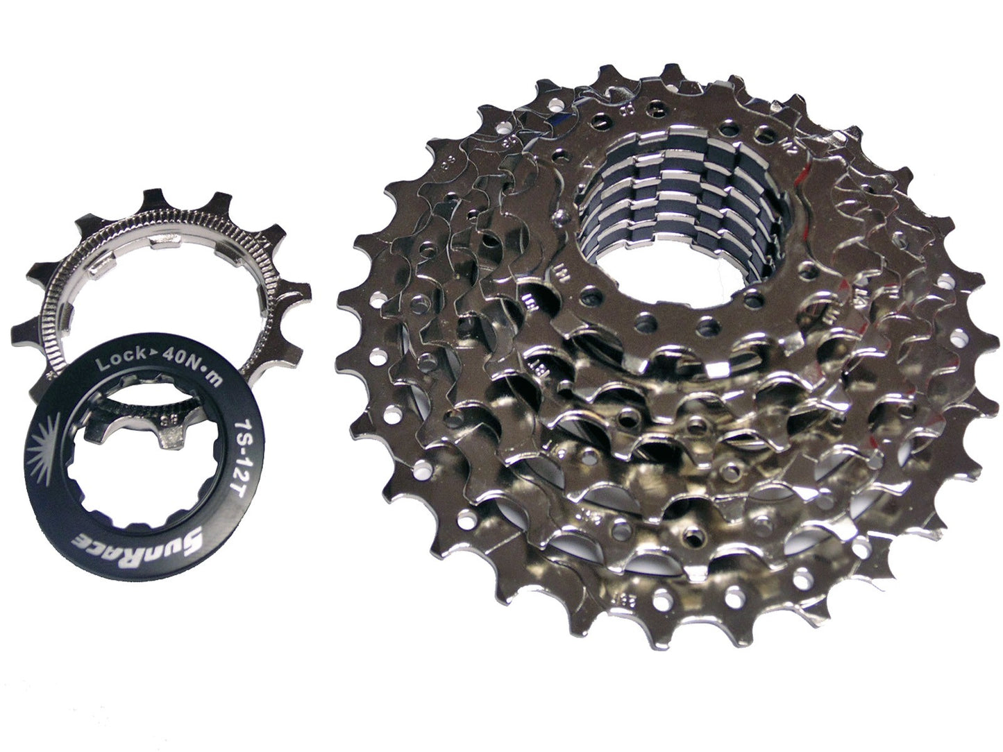 Ruota Libera / Pignone 7 Velocità Z 12 - 28 Cassetta Ruota Bici MTB - SUNRACE