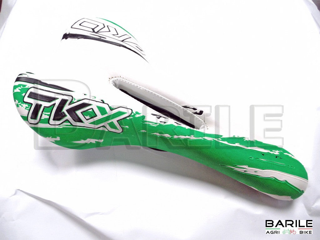 Sella Bici MTB Mountain Bike City Bike EBike Bianco Verde Nero TKX PRO