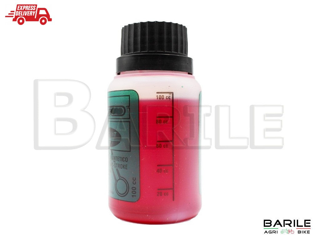 Tanica Olio Miscela Motore 2 Tempi Semi - Sintetico 100 ML Graduato