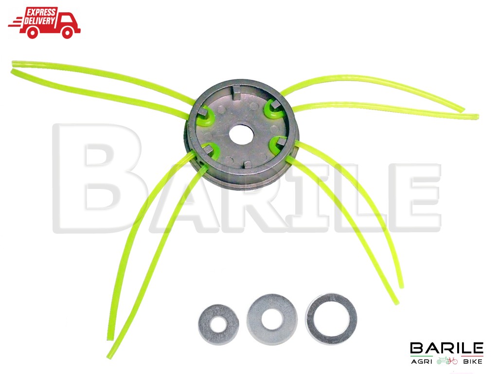 Testina TARANTOLA UNIVERSALE Alluminio Multifilo Decespugliatore / Tagliaerba