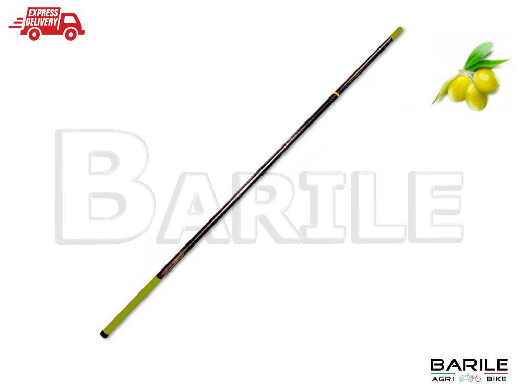 Verga - Canna - Asta Batti Olive / Mandorle in Fibra 4 Metri
