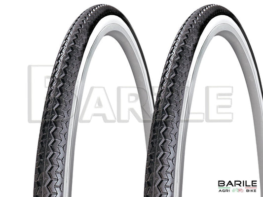 2 Copertoni Bici 26x2.125 + Camere Aria - Pneumatici Stradali Per MTB, Bici Elettrica, Valvola America - Foto 3