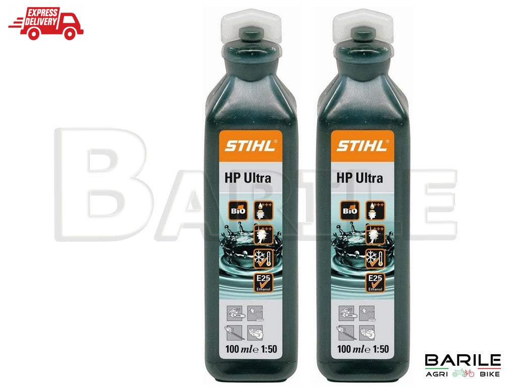 2 Olio STIHL HP ULTRA Miscela Motore 2 Tempi Sintetico  da 100 ML