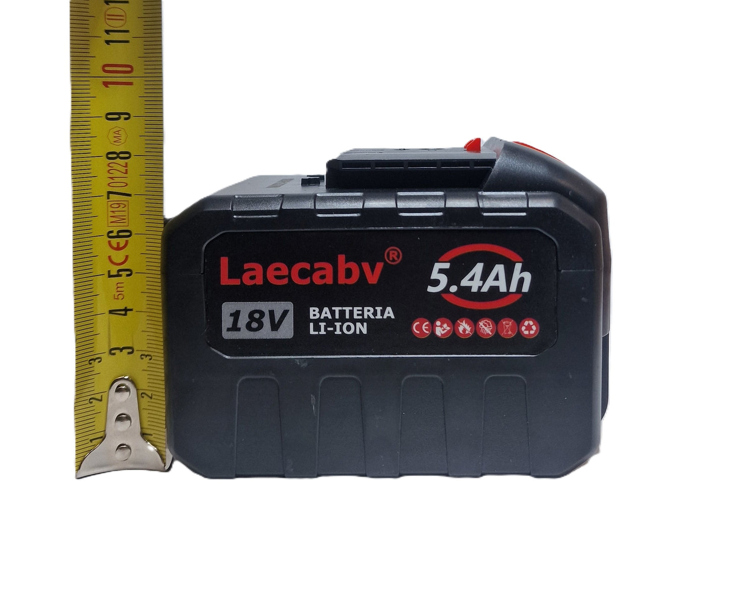 Batteria B11 per motoseghe / potatori LAECABV 5.4 Ah 18V - 5400mAh - 97.2 Wh