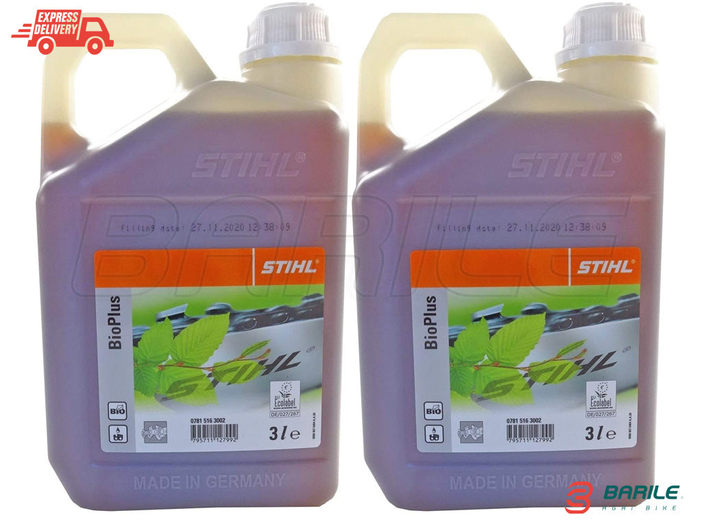 Olio catena lubrificante protettivo STIHL BIOPLUS motosega 3 LITRI