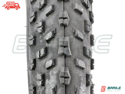 N°2 Copertone / Pneumatico 20 x 4.00 (100-406) Bici FAT BIKE - CUSTOM WAG Nero
