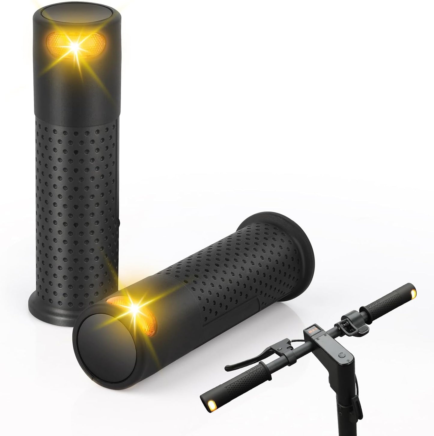 Manopole monopattino con indicatori di direzione integrati a led . Manopole con segnale di svolta per Xiaomi M365 Pro Pro2 1s Ninebot G30 Maniglia Grip