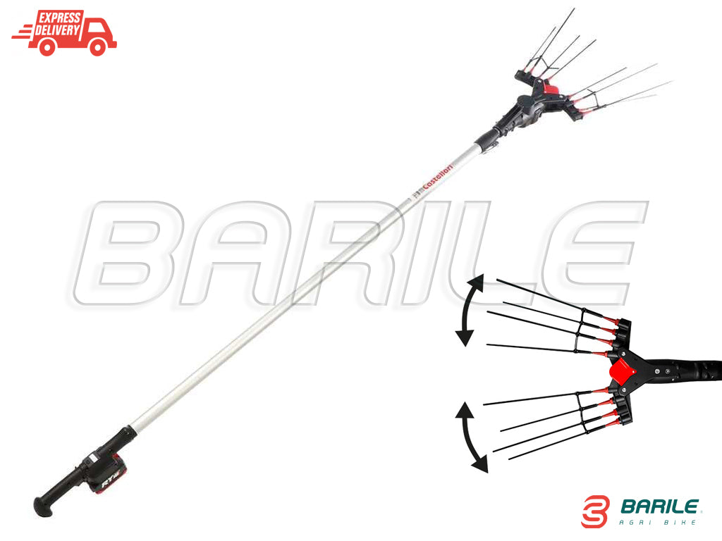 Abbacchiatore Olive Elettrico CASTELLARI VERTIGO L 18V (2,3 - 3,30 mt)  NUDO