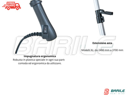 Abbacchiatore / Scuotitore Elettrico ACTIVE E1200 XL  (2,4 - 3,70 mt)