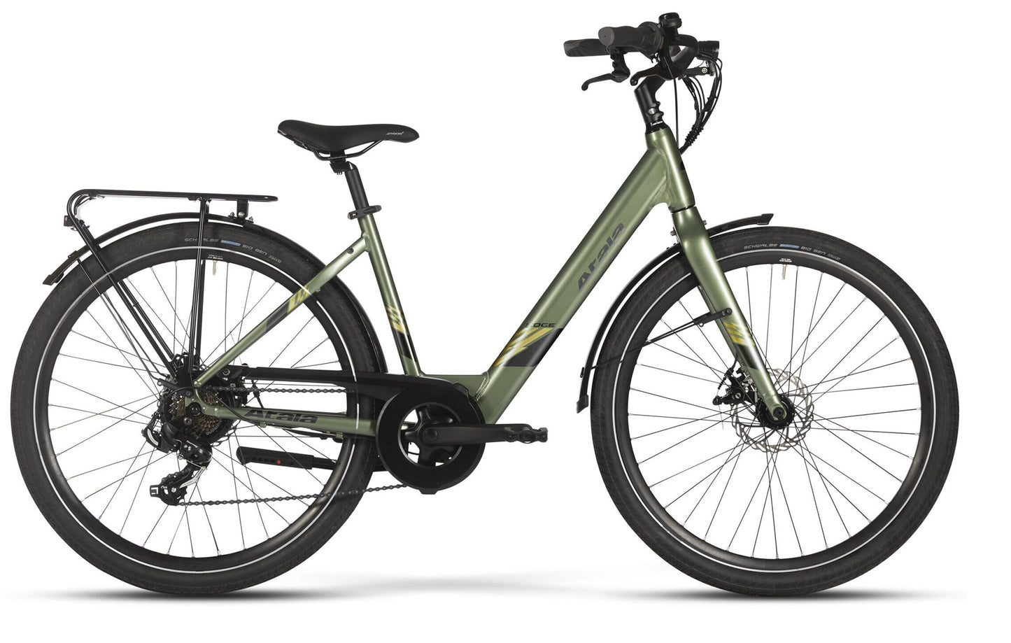 BICI ELETTRICA / ASSISTITA 27,5" ATALA EDGE VERDE AMMORTIZZATA - DISCO    403W