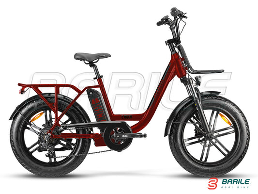 BICI FAT BIKE ELETTRICA / ASSISTITA 20"    ATALA  E-ROCK  ROSSO