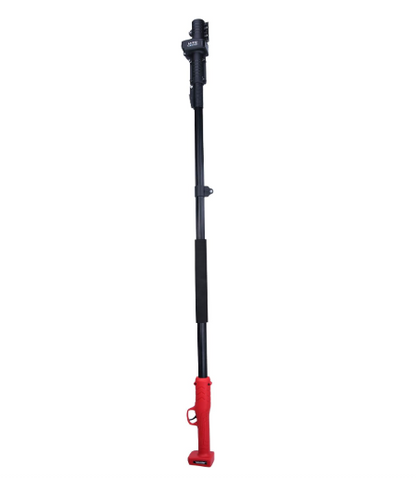Laecabv Asta di Prolunga Telescopica 2.5m per Forbici Elettriche (Modello LA40) - Asta Estensibile in Alluminio Leggero con Tracolla, Ideale per Potatura Alta da Terra Senza Scala
