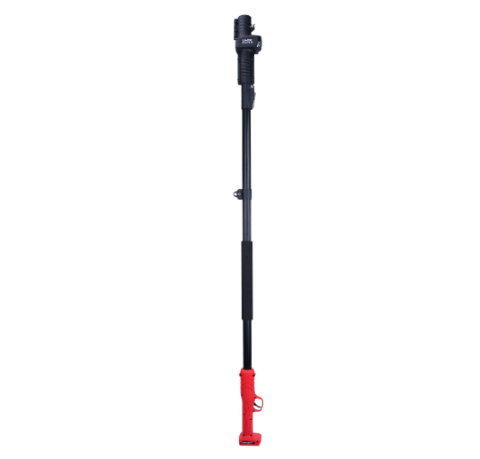 Laecabv Asta di Prolunga Telescopica 2.5m per Forbici Elettriche (Modello LA40) - Asta Estensibile in Alluminio Leggero con Tracolla, Ideale per Potatura Alta da Terra Senza Scala