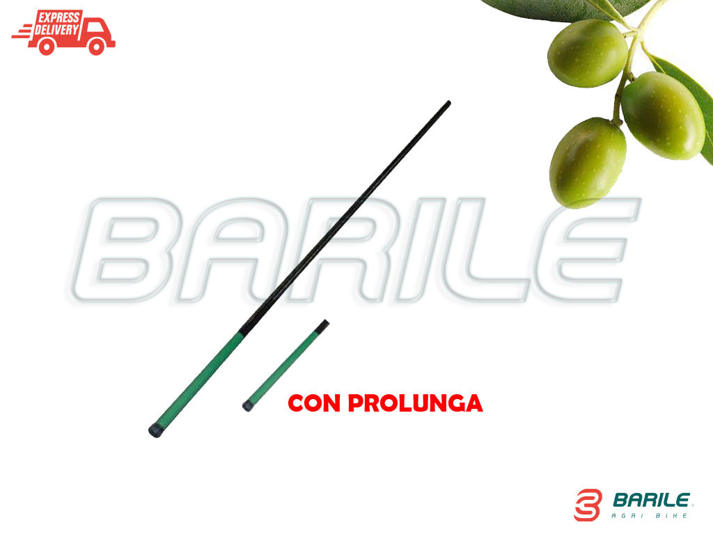 Verga - Canna - Asta  Batti Olive / Mandorle in Fibra   3 - 3,5 Metri