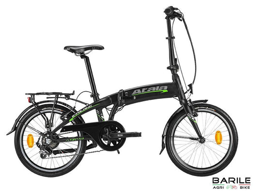 BICI ELETTRICA / ASSISTITA 20" ATALA E-FOLDING PIEGHEVOLE NERO / VERDE